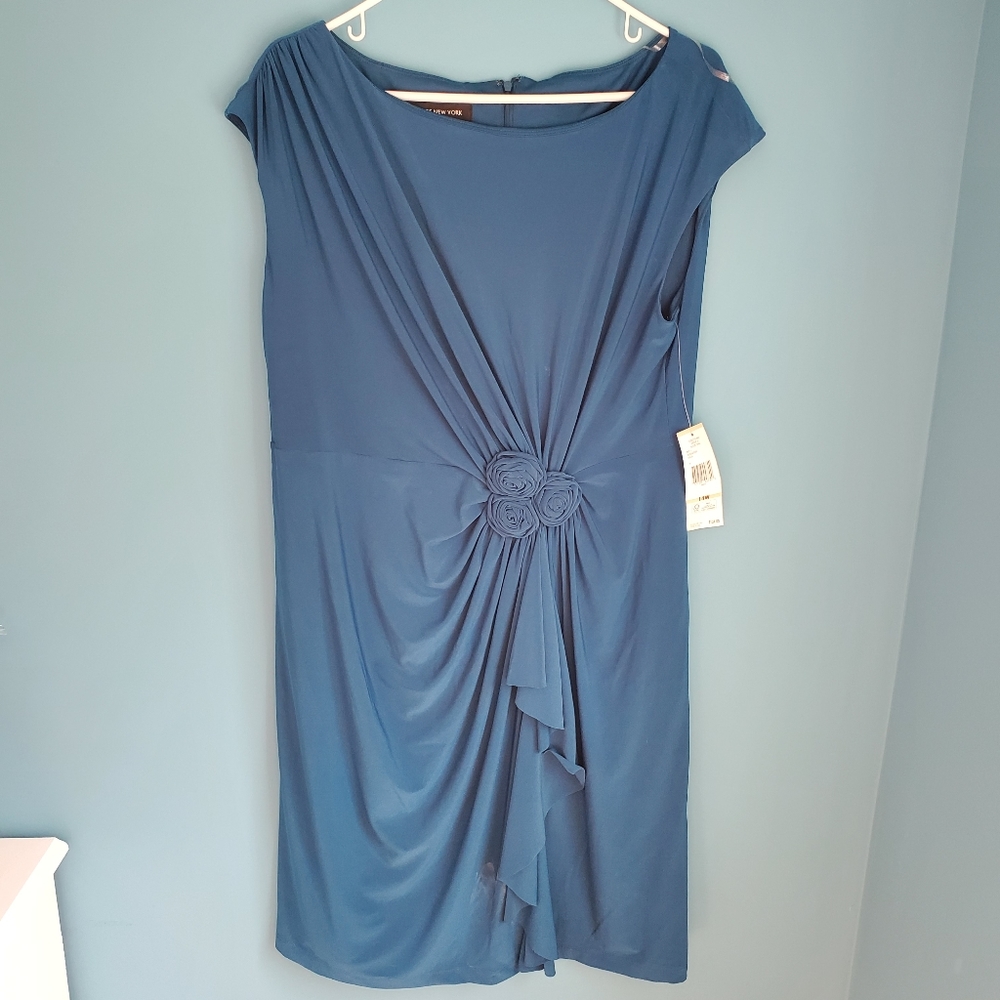 NWT Jones New York Teal Formal Dress